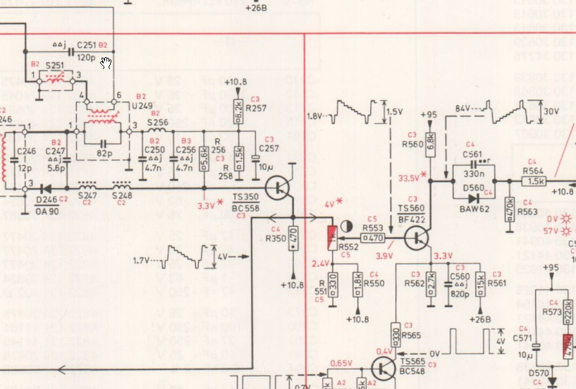 Unmodified video circuit